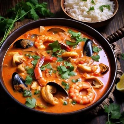  Moqueca! A Savory Symphony of Seafood Stewed in Coconut Milk and Spices